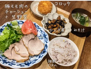 FP2級の合格祝い・食費月8万円 4人家族の晩御飯