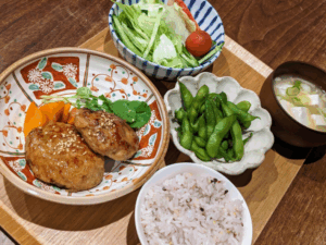 夫の誕生日を祝う・食費月8万円 4人家族の晩御飯