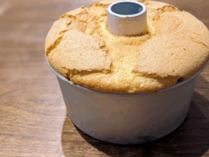 久々のシフォンケーキ・食費月8万円 4人家族の晩御飯