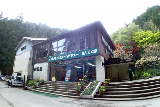 弥彦山ロープウェイ山麓駅