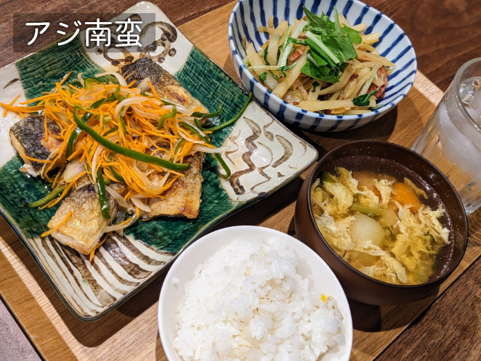 鯵の南蛮漬け