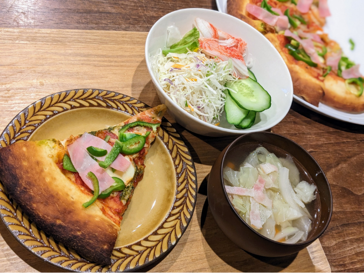 オーケーのピザ