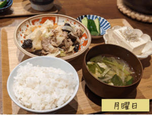 食費月8万円 4人家族の晩御飯