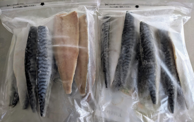 飯田商店の骨取り冷凍サバを開封