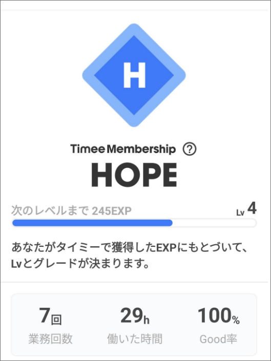 タイミーメンバーシップ