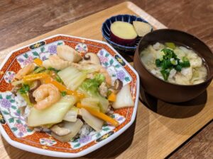 娘が発熱でダウン・食費月8万円 4人家族の晩御飯